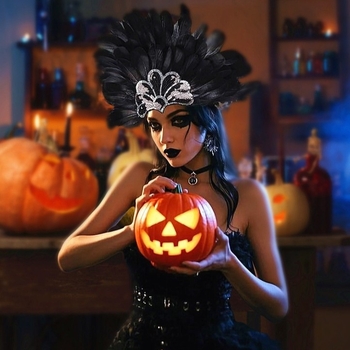 Sieviešu spalvu galvas lente, etniskā stilā, rokdarbs, krona, pavasaris 2025