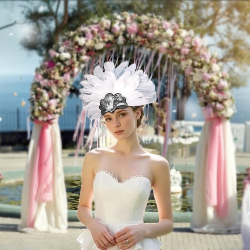 Sieviešu spalvu galvas lente, etniskā stilā, rokdarbs, krona, pavasaris 2025