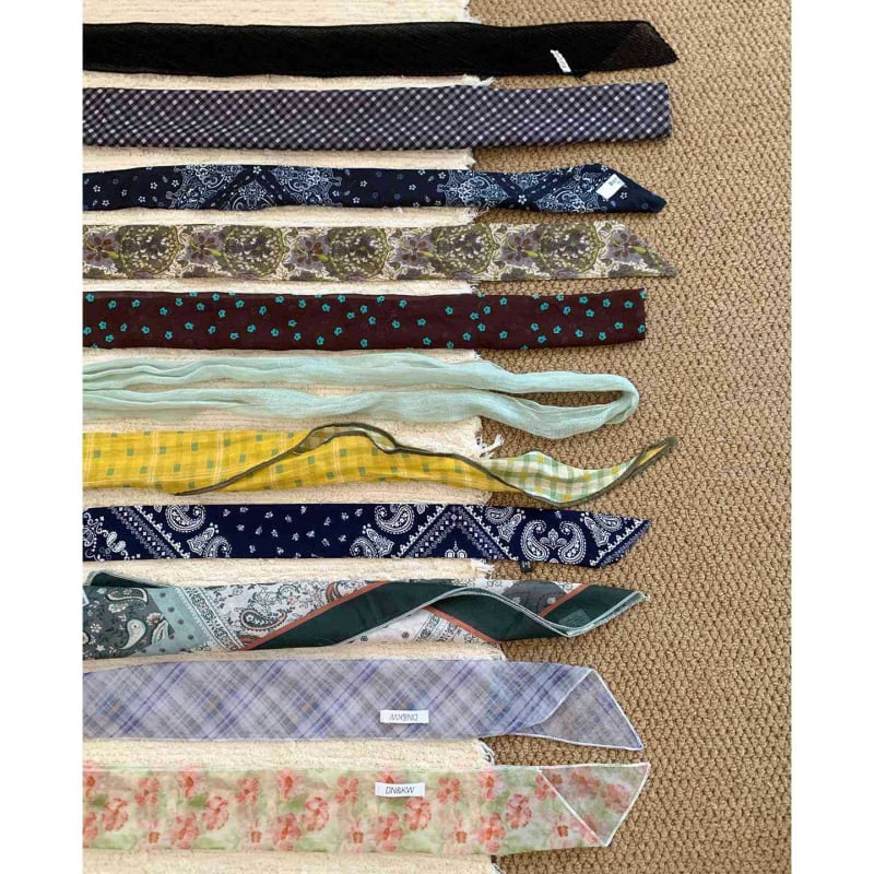 Svileni šal s kariranim uzorkom za žene, vintage inspiracije, etnički stil, dugi lagani šal za vrat