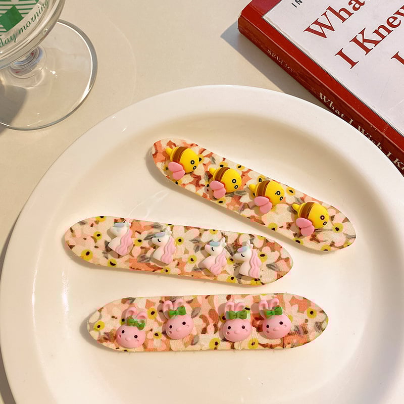 Аксесоари за глава, 3-части комплект, ръчна изработка от плат, флорална украса, женски народен стил, печатано лого, Xin Miao You