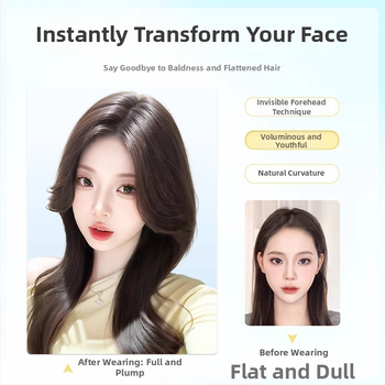 Viengabės plaukų toppers moterims viršugalvyje, apimtis, pūkuotas realistiškas vaizdas, be siūlių konstrukcija; aukštos temperatūros pluoštai; pusiau rankų darbo; kirpimas: tiesūs arba pakrypę; tinka visoms veido formoms