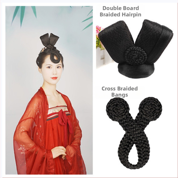 Peruka su kirpčiukais plaukais retro kostiumo stiliui; modelis GZLH, aukštos temperatūros viela, kirpčiukai gali būti tiesūs arba pakrypę, dažyti draudžiama.