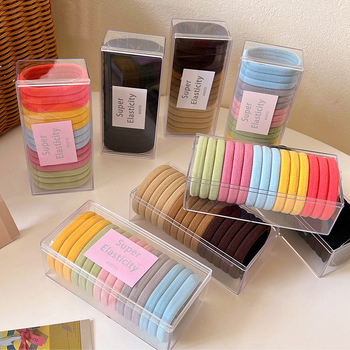 Prepletena gumica za kosu od užeta – jednostavan, elegantan dizajn, visoka elastičnost, izdržljivost