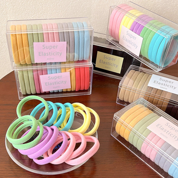 Prepletena gumica za kosu od užeta – jednostavan, elegantan dizajn, visoka elastičnost, izdržljivost