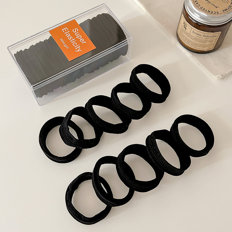 Prepletena gumica za kosu od užeta – jednostavan, elegantan dizajn, visoka elastičnost, izdržljivost