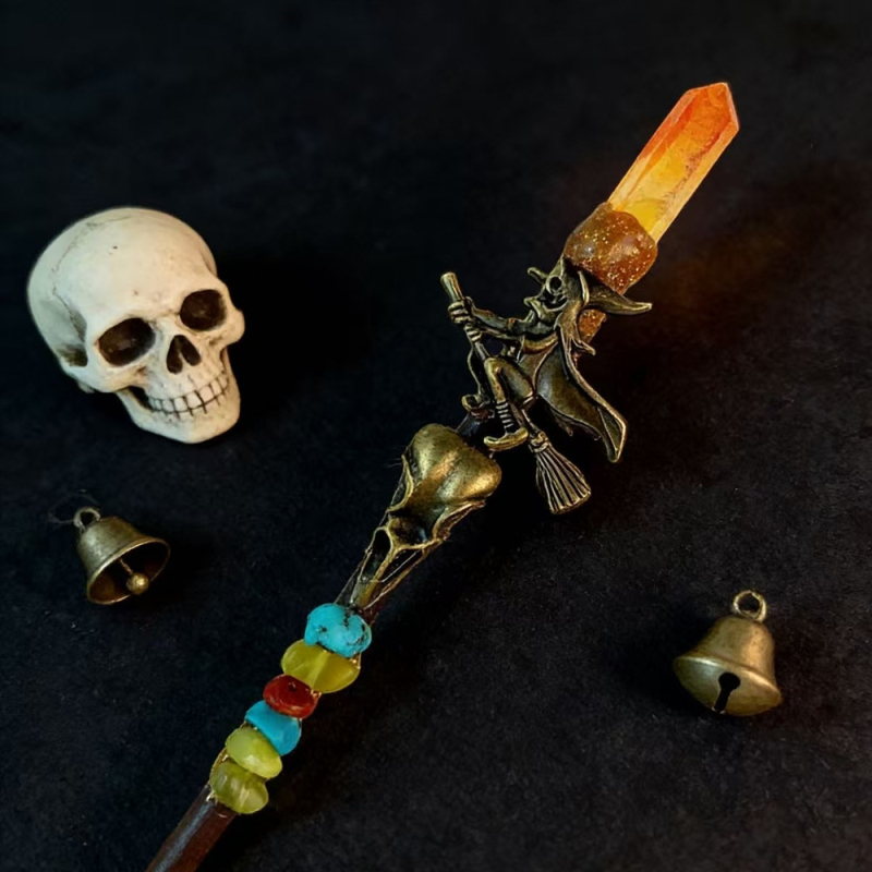 Dodatak za glavu: prirodni kristal, geometrijski oblik, jednostavan stil, Zima 2023