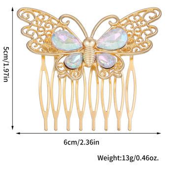 Matu ķemme kronas formā – saka, elektroplatinga apdare, sieviešu modes, ziemas 2025