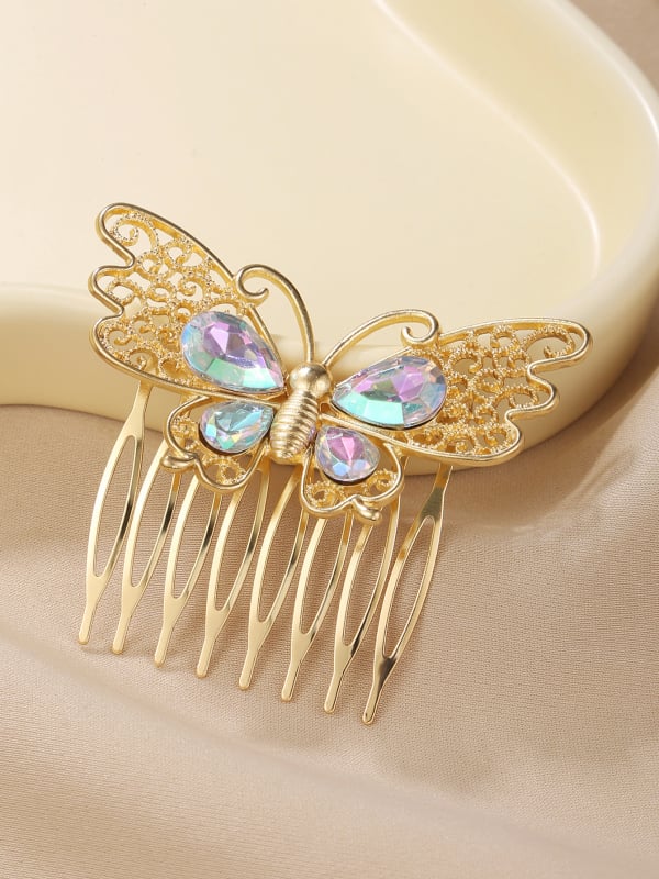 Matu ķemme kronas formā – saka, elektroplatinga apdare, sieviešu modes, ziemas 2025