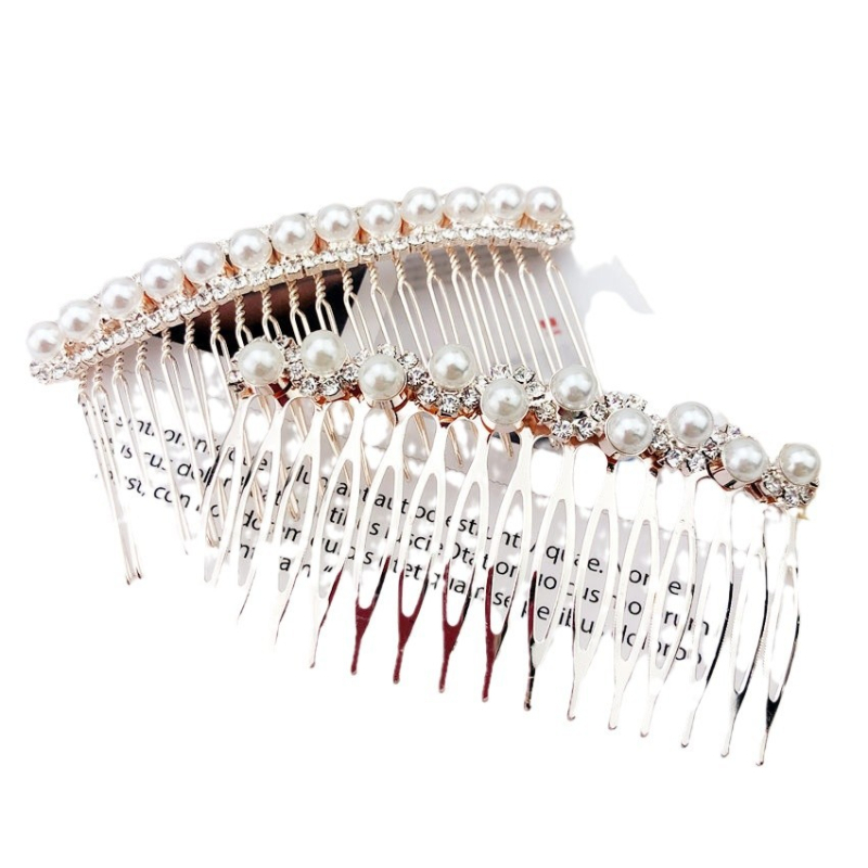 Matu ķemme A058 ar pērļu loku un dimantiem — sakausējuma pamats, loka stils, dimantu apstrāde, dimantu kristāli