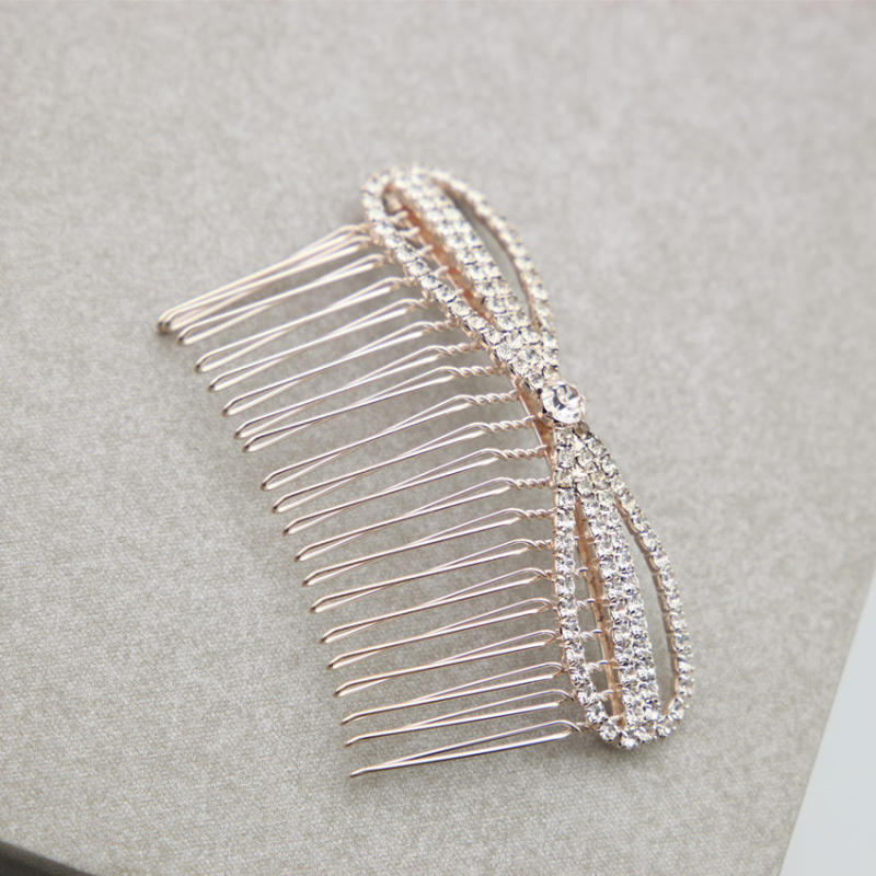 Matu ķemme A058 ar pērļu loku un dimantiem — sakausējuma pamats, loka stils, dimantu apstrāde, dimantu kristāli