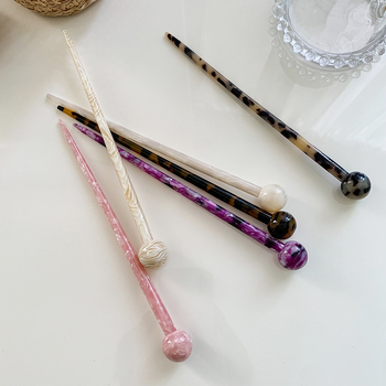 Štipaljka za kosu od acetatne ploče, korejski stil, kapljasti oblik, prilagodljiv dodatak za glavu