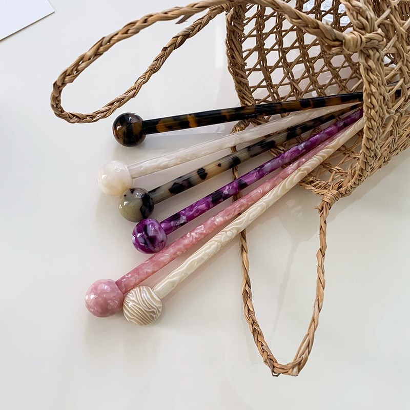 Štipaljka za kosu od acetatne ploče, korejski stil, kapljasti oblik, prilagodljiv dodatak za glavu