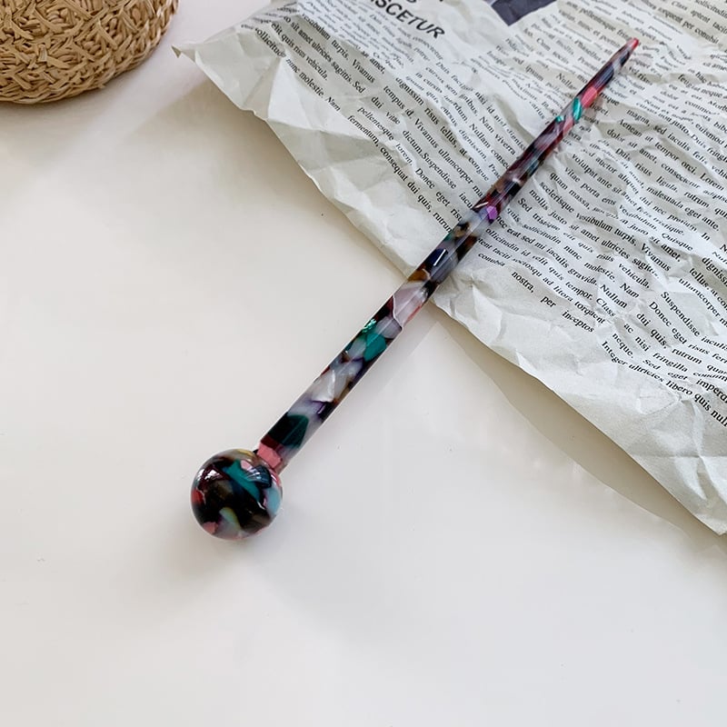 Štipaljka za kosu od acetatne ploče, korejski stil, kapljasti oblik, prilagodljiv dodatak za glavu