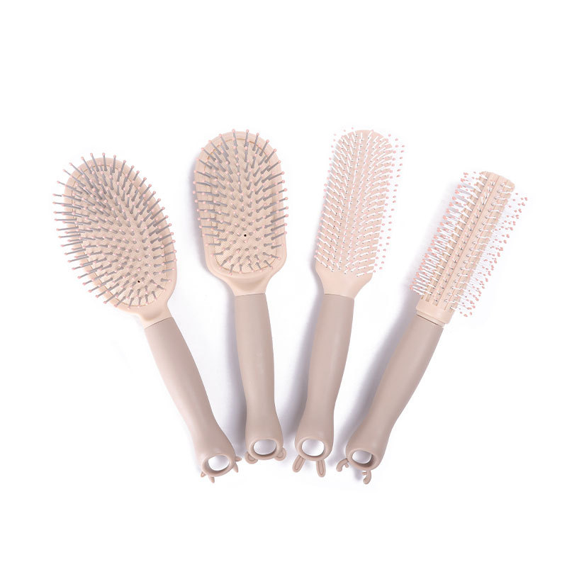 Sieviešu matu ķemme ar gaisa spilvenu, piemērota garām un viļņotām matām, galvas ādas masāža, mājas lietošanai • ABS materiāls • izcelsme Ningbo • nav importa