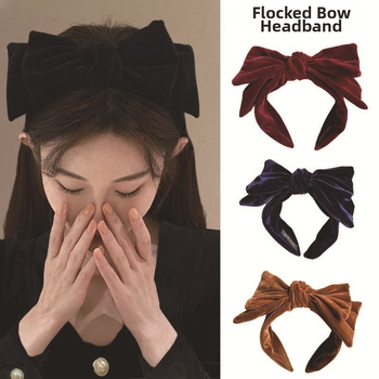 Velūra lente galvai sievietēm – roku darbs, stilā Fresh and Sweet, galvas rotas Trendy