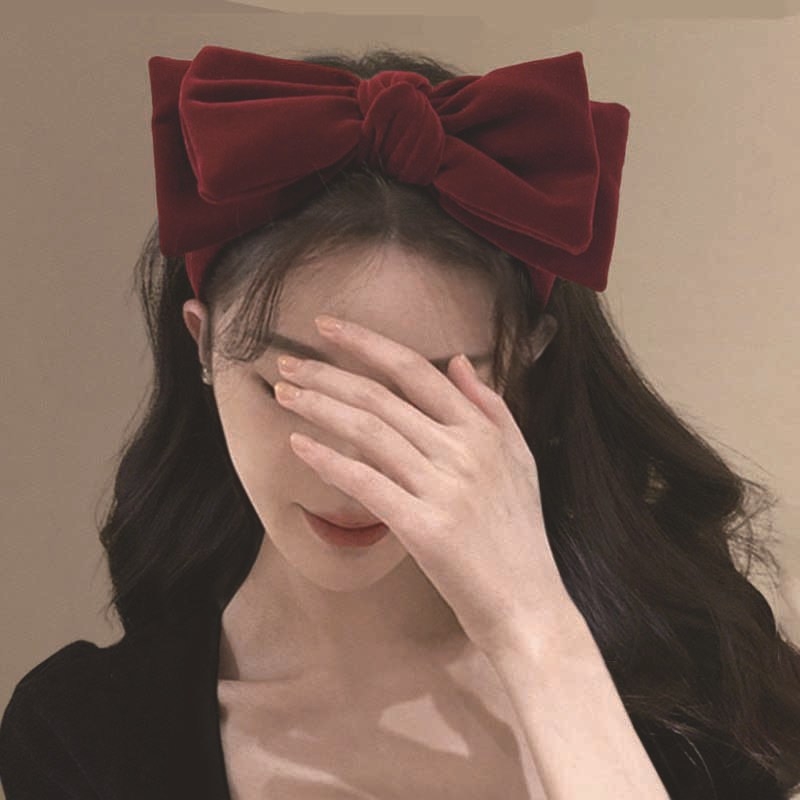 Velūra lente galvai sievietēm – roku darbs, stilā Fresh and Sweet, galvas rotas Trendy