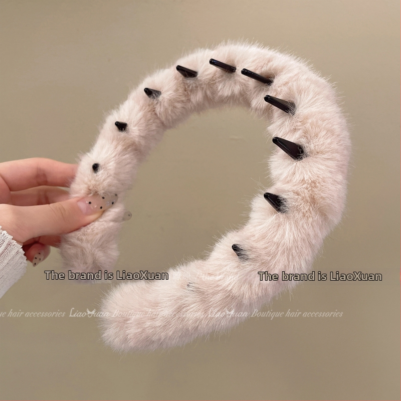 Matu lente ar Rex truša pūku, sievietēm, ar augstu kroni, roku darbs, neslīd, oriģinālais dizains