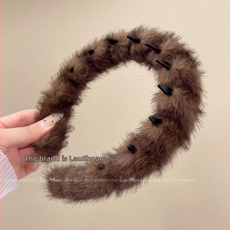 Matu lente ar Rex truša pūku, sievietēm, ar augstu kroni, roku darbs, neslīd, oriģinālais dizains