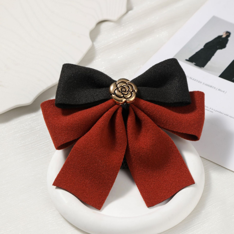Clips de păr cu design vintage din material textil, lucrat manual, pentru femei, brand Ziyu