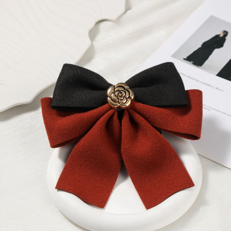 Clips de păr cu design vintage din material textil, lucrat manual, pentru femei, brand Ziyu
