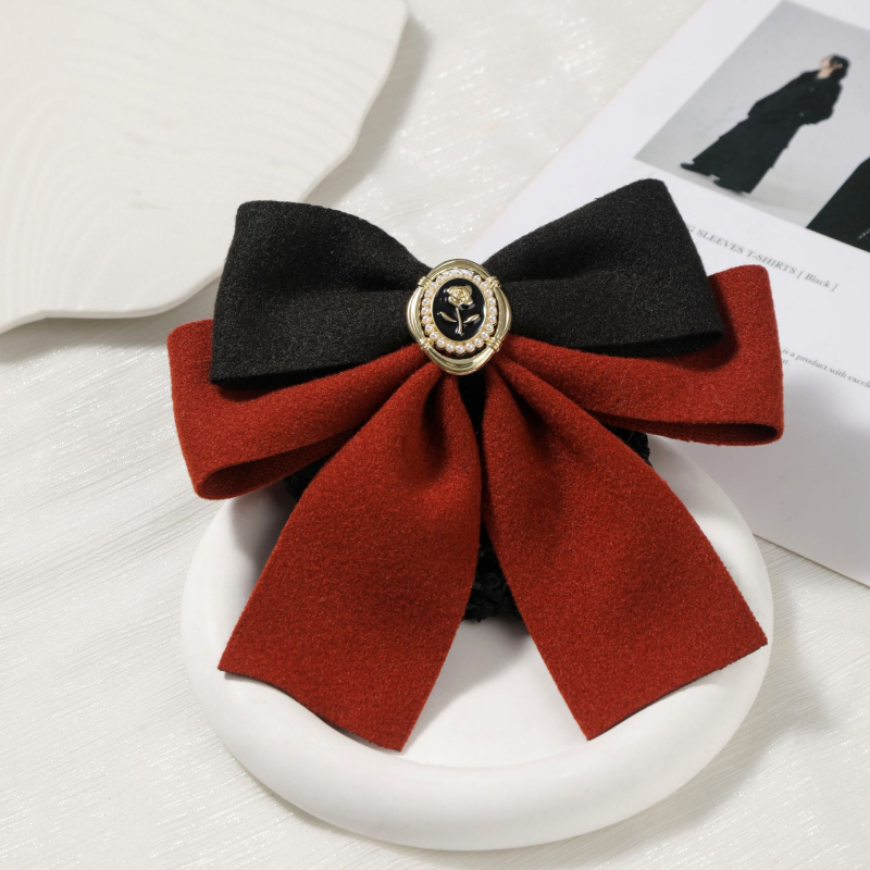Clips de păr cu design vintage din material textil, lucrat manual, pentru femei, brand Ziyu