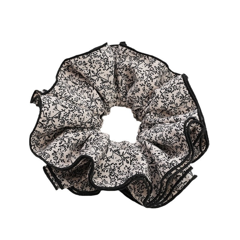 Bentiță de păr floral din material textil, patru straturi, lucrată manual, stil coreean, elasticitate înaltă, Primăvara 2025