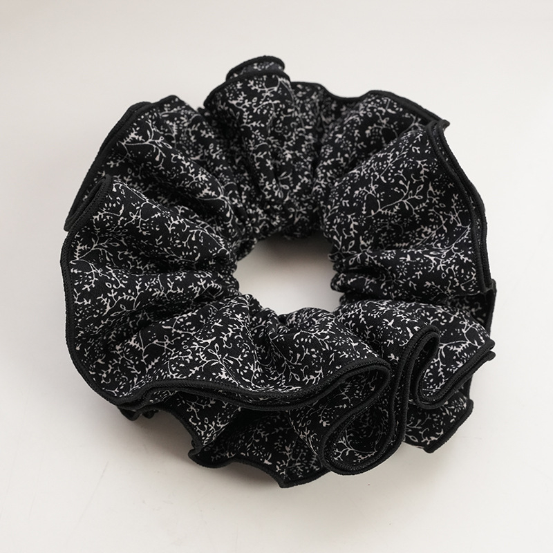 Bentiță de păr floral din material textil, patru straturi, lucrată manual, stil coreean, elasticitate înaltă, Primăvara 2025