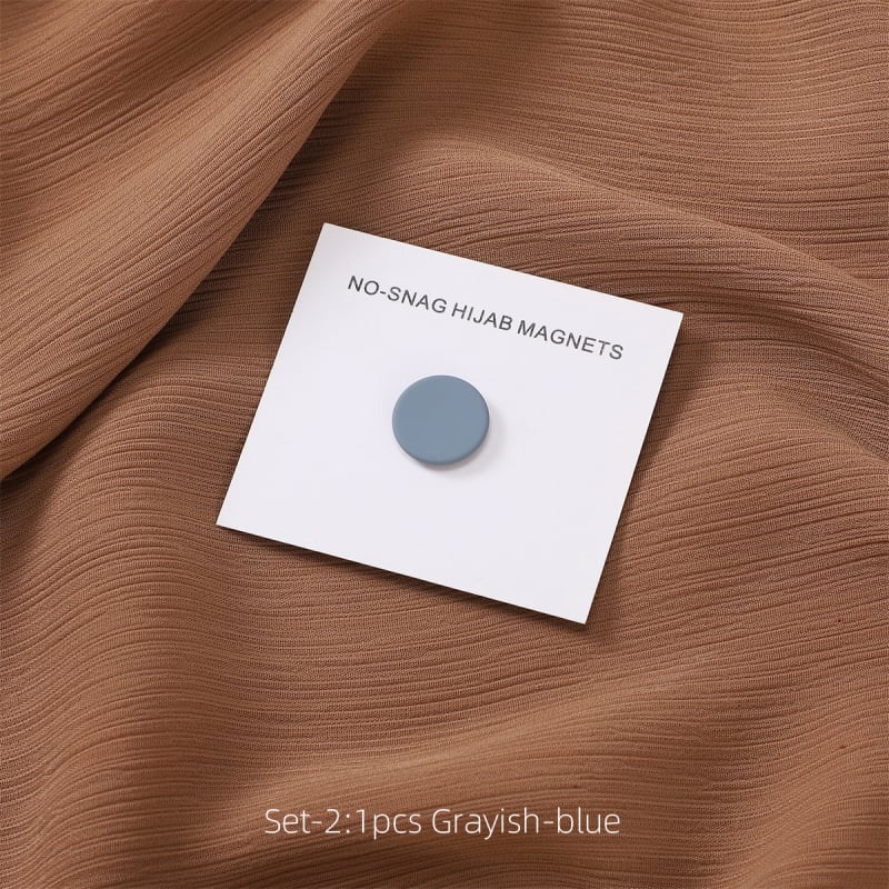 Šalles spraudnis ar magnētisko sprādzi – apaļa, plakana forma, sakausējums, rokdarbs, universāls, ģeometrisks stils, 2024. vasara (Sakausējums; Rokdarbs; Universāls; Ģeometrisks stils; 2024. vasara)