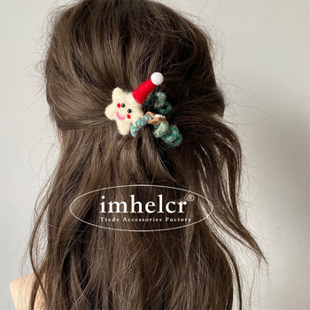 Filcinis plaukų žiedas uodegėlei – mielas, elastingas, rankų darbo (ruduo 2024)