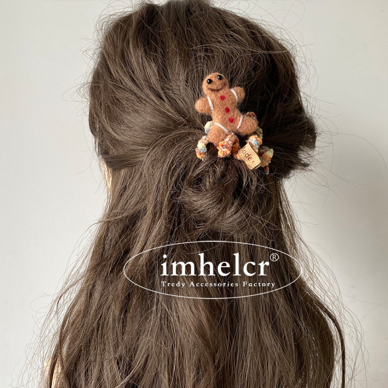 Filcinis plaukų žiedas uodegėlei – mielas, elastingas, rankų darbo (ruduo 2024)