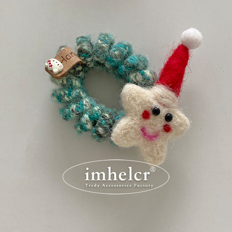 Filcinis plaukų žiedas uodegėlei – mielas, elastingas, rankų darbo (ruduo 2024)