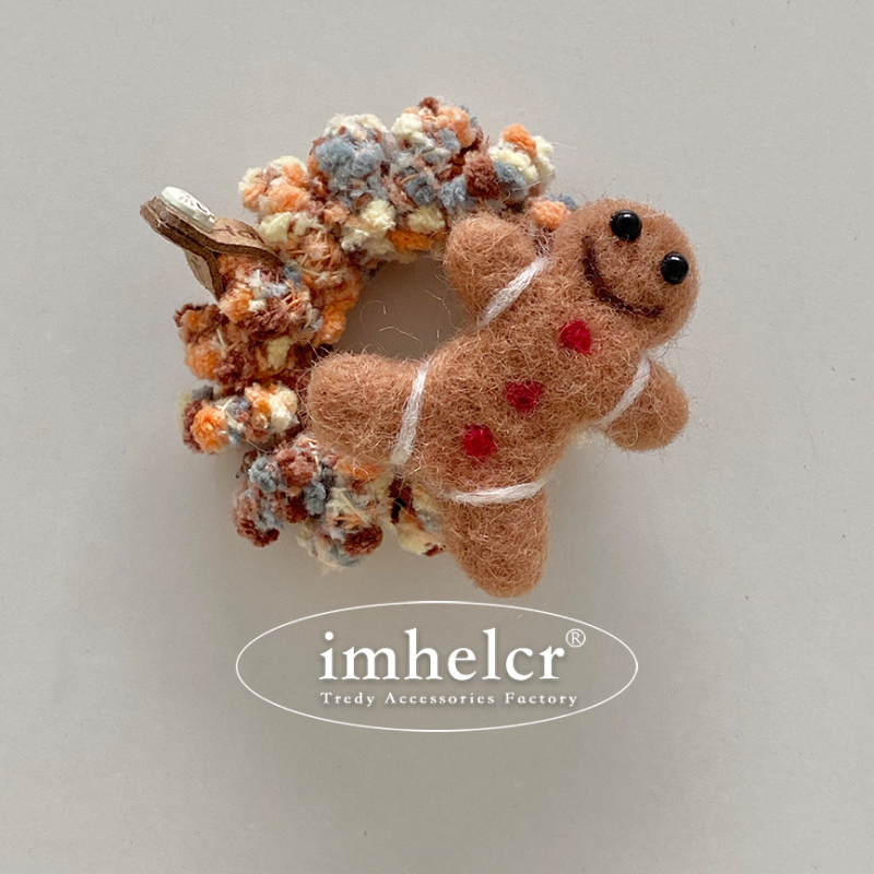 Filcinis plaukų žiedas uodegėlei – mielas, elastingas, rankų darbo (ruduo 2024)