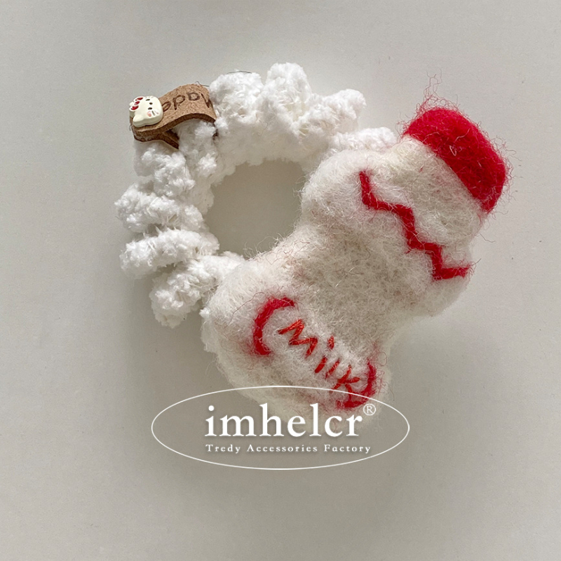 Filcinis plaukų žiedas uodegėlei – mielas, elastingas, rankų darbo (ruduo 2024)