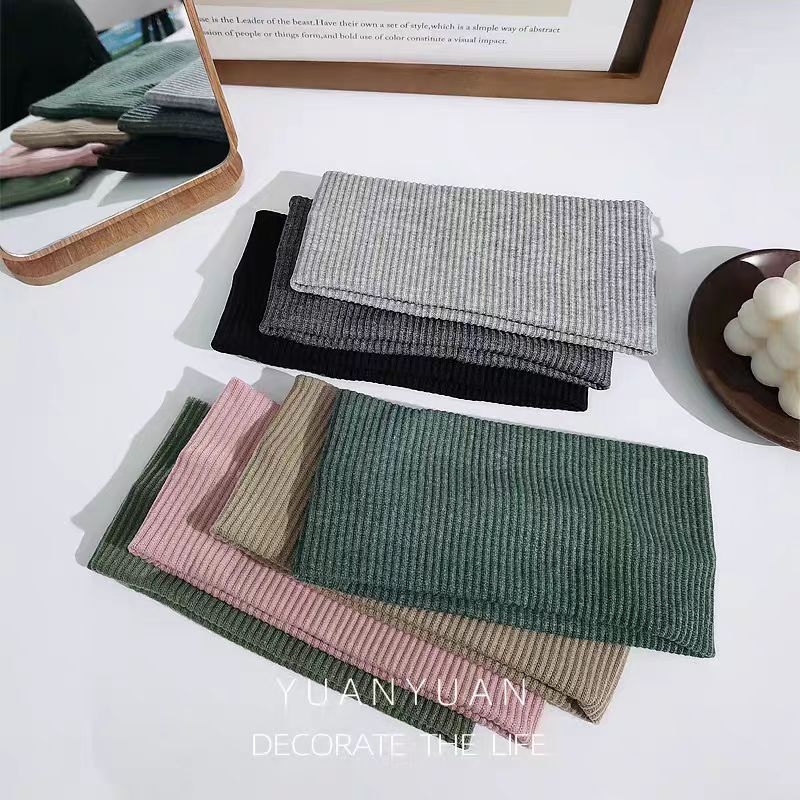 Nuohan Bandă de cap Sport - Design Geometric, Stil Stradal de Vedete, Absorbție a transpirației, Procesare Personalizată
