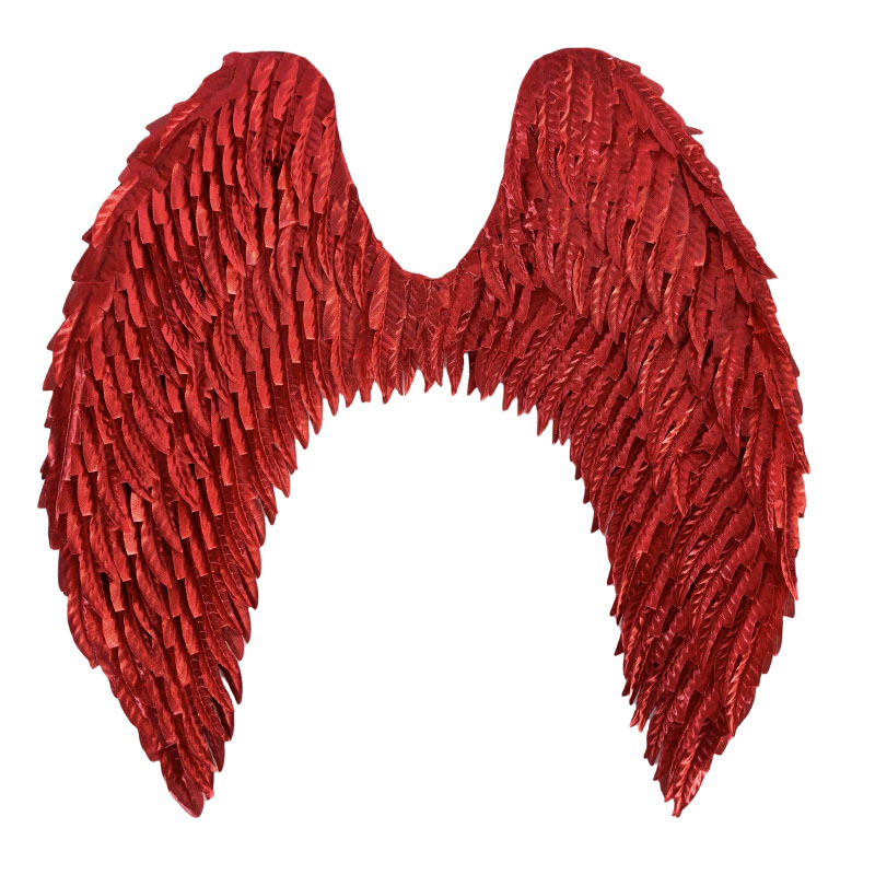 Anđelska krila – ručno izrađena od perja, rekviziti za šminku i kostime
