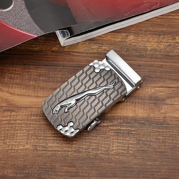 Automātiska sakausējuma jostas sprādze, biznes stila, banketam piemērota, pielāgojama