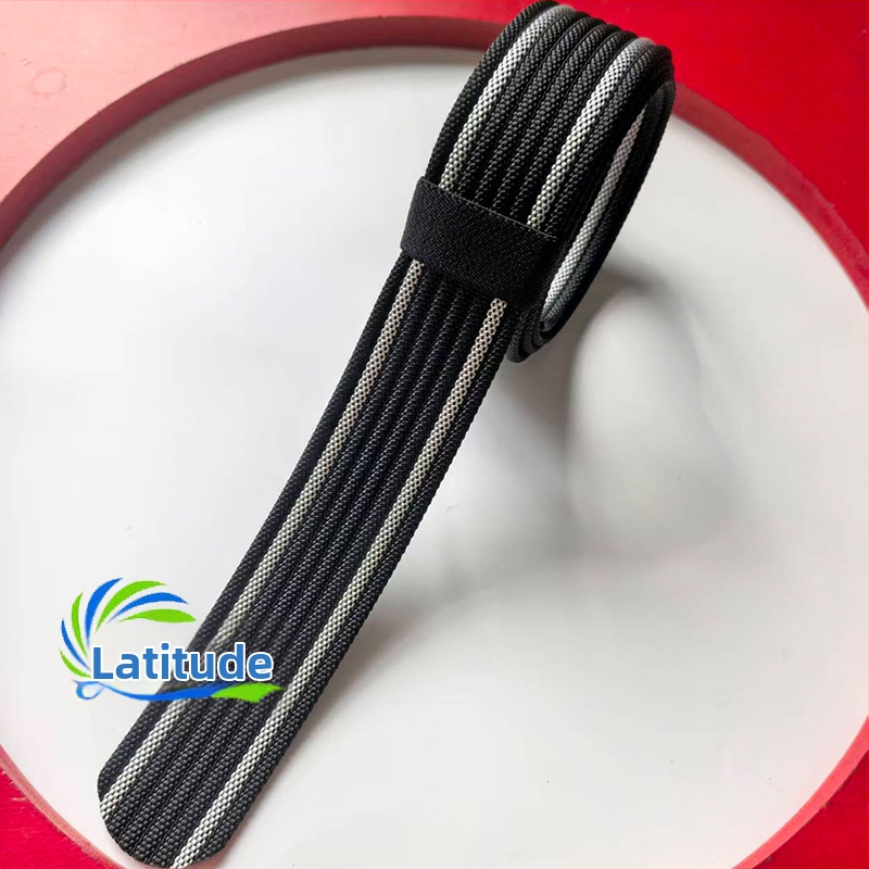 Nailona militārā josta, platums 3.8 cm, biezums 2.5 mm, garums 120 cm, tank raksts, teksturēta