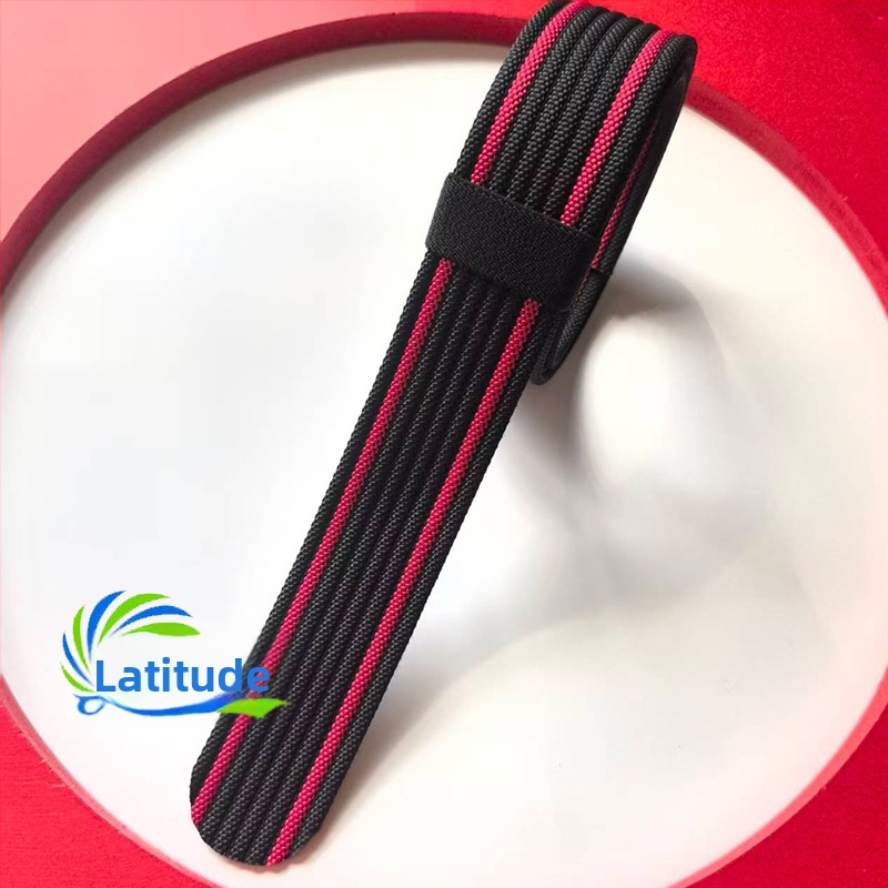 Nailona militārā josta, platums 3.8 cm, biezums 2.5 mm, garums 120 cm, tank raksts, teksturēta