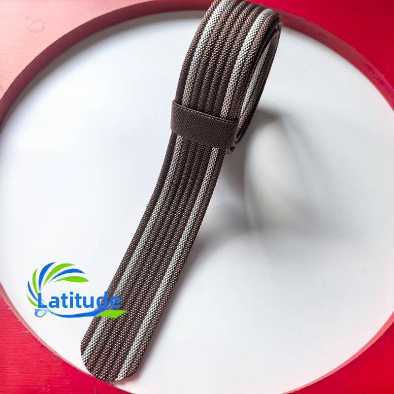 Nailona militārā josta, platums 3.8 cm, biezums 2.5 mm, garums 120 cm, tank raksts, teksturēta