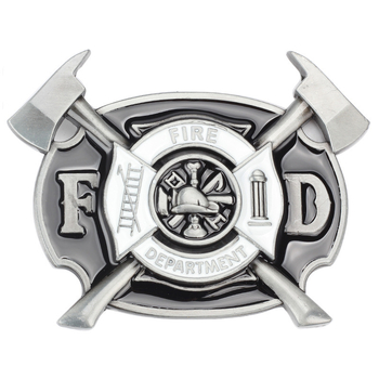 Ugunsdzēsēja jostas sprādze, sakausne, gluda, 2015