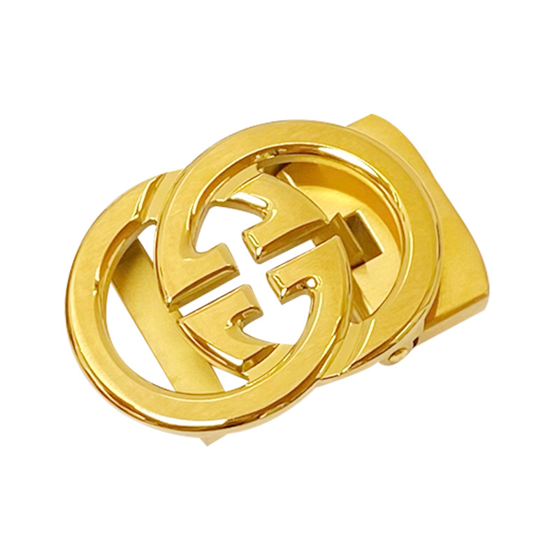 Vīriešu nerūsējošā tērauda automātiskā jostas sprādze ar burtiem — pielāgojama, universāls stils, piemērots ārējai lietošanai