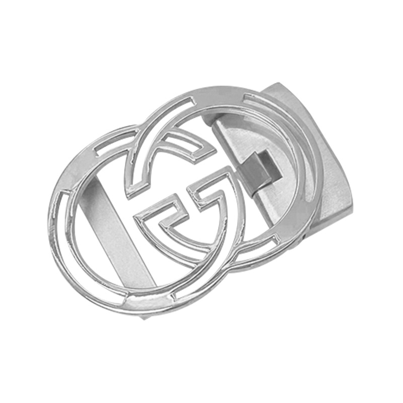 Vīriešu nerūsējošā tērauda automātiskā jostas sprādze ar burtiem — pielāgojama, universāls stils, piemērots ārējai lietošanai