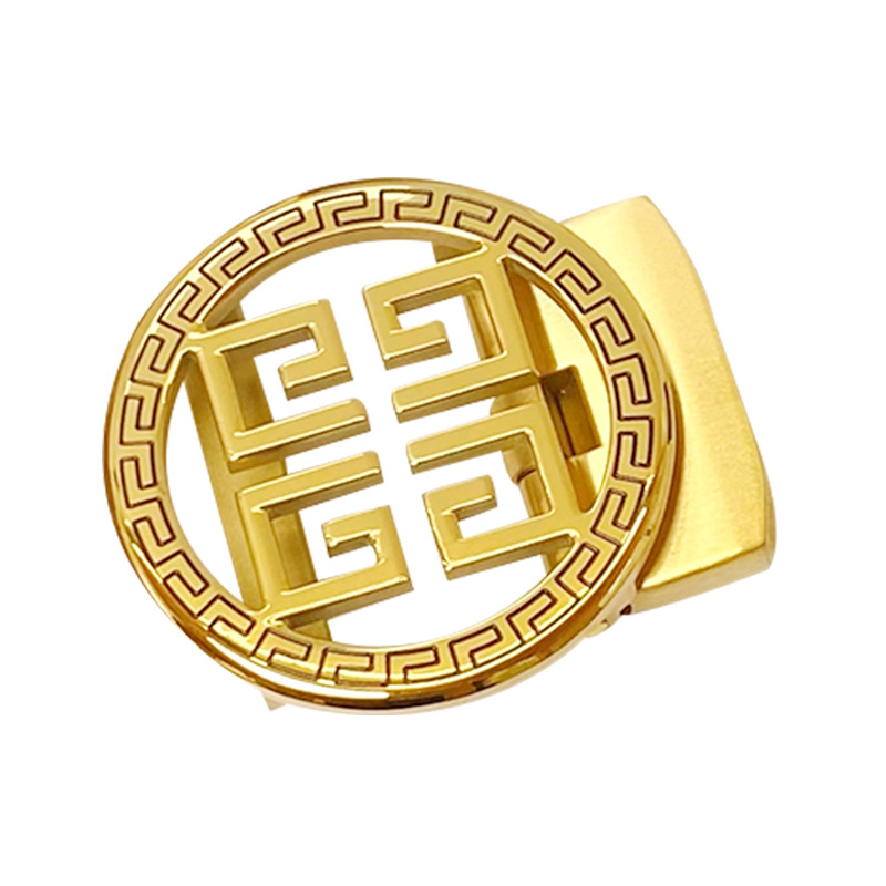 Vīriešu nerūsējošā tērauda automātiskā jostas sprādze ar burtiem — pielāgojama, universāls stils, piemērots ārējai lietošanai