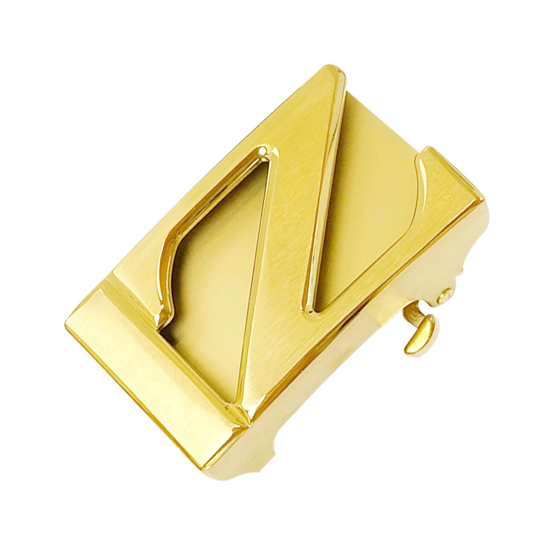 Vīriešu jostas sprādze no nerūsējoša tērauda ar automātisku aizvēršanu – universāls stils, āra lietošanai, pielāgošana pieejama