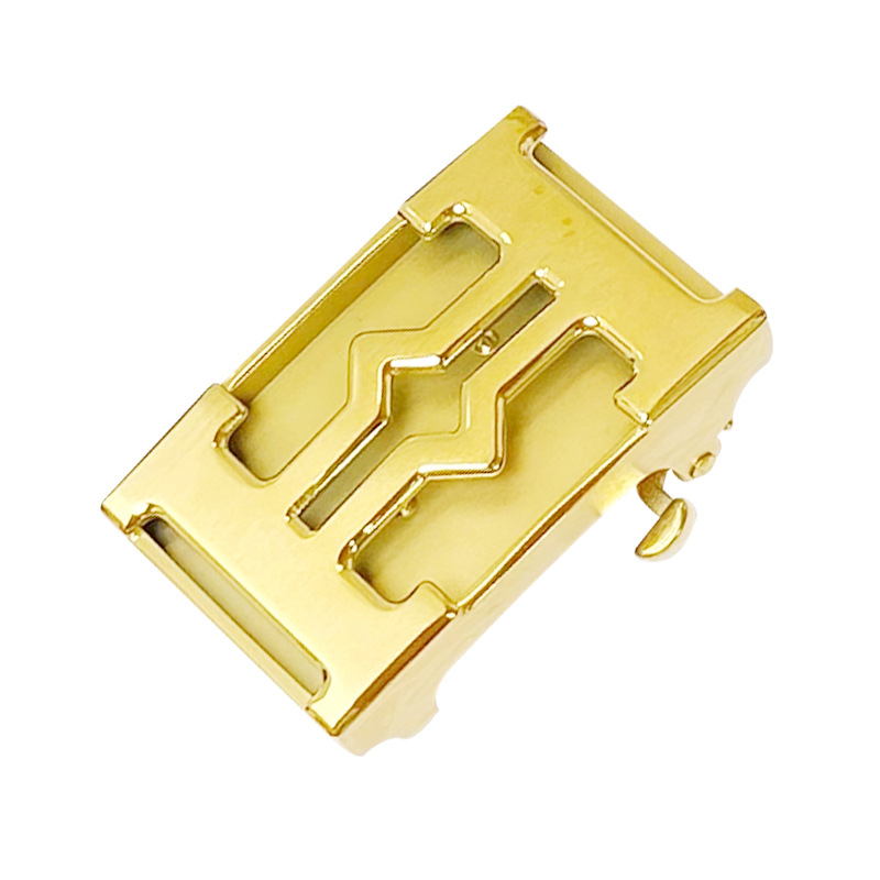 Vīriešu jostas sprādze no nerūsējoša tērauda ar automātisku aizvēršanu – universāls stils, āra lietošanai, pielāgošana pieejama