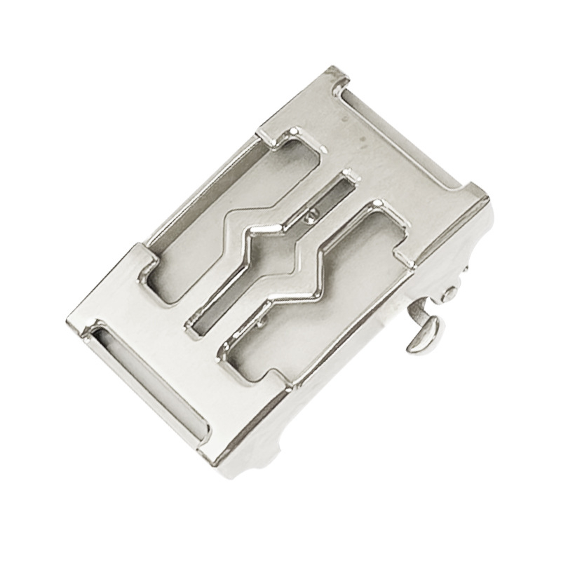 Vīriešu jostas sprādze no nerūsējoša tērauda ar automātisku aizvēršanu – universāls stils, āra lietošanai, pielāgošana pieejama