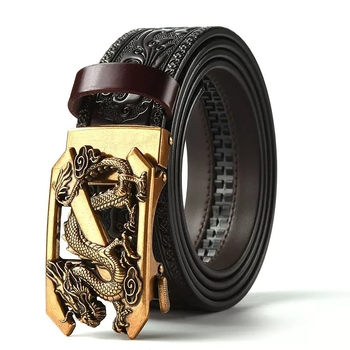 Muški kožni kaiš s automatskom kopčom, kopča od legiranog metala s graviranim dezenom, alat za sužavanje struka, retro-etnički palatni stil, širina 2–4 cm, ručno izrađeni antik završetak