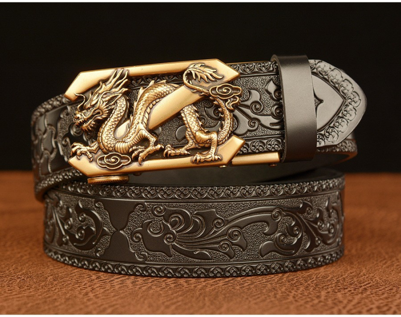 Muški kožni kaiš s automatskom kopčom, kopča od legiranog metala s graviranim dezenom, alat za sužavanje struka, retro-etnički palatni stil, širina 2–4 cm, ručno izrađeni antik završetak