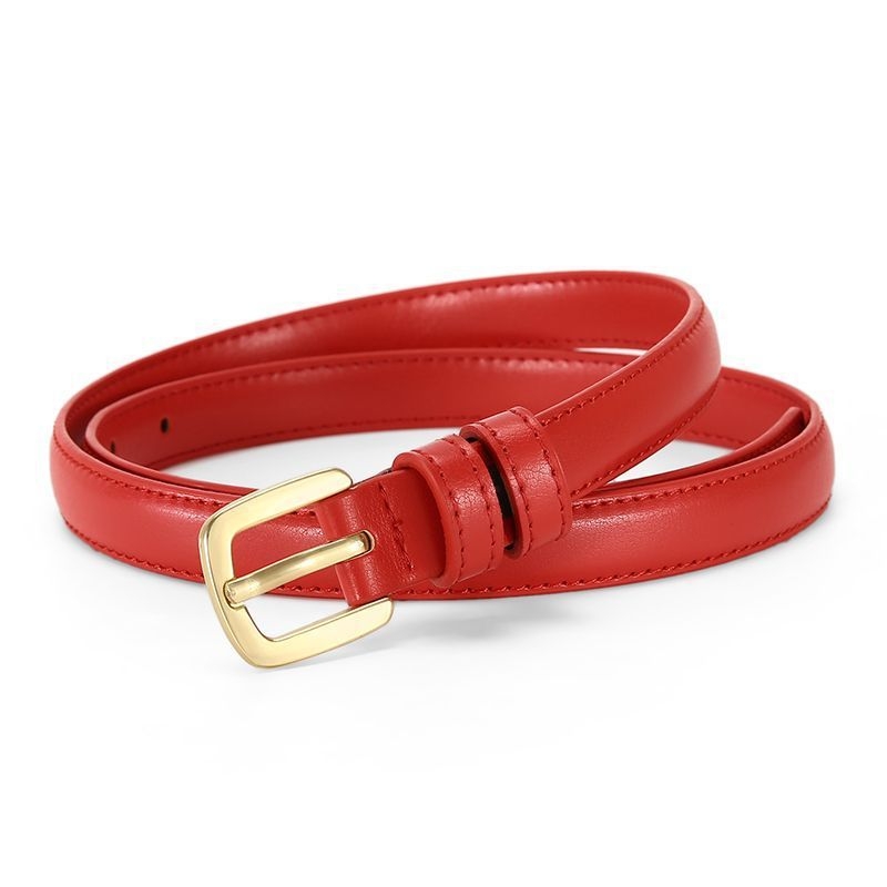 Ženski kaiš u korejskom stilu, umjetna koža, kopča od legure, zatvaranje iglom, tanak dizajn, Mingduo