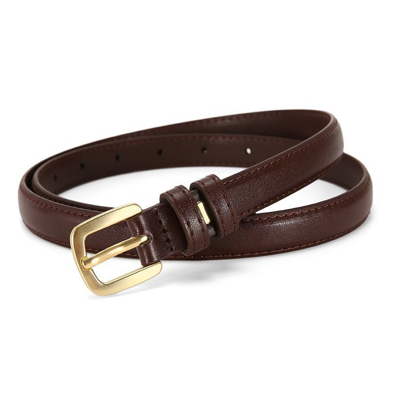 Ženski kaiš u korejskom stilu, umjetna koža, kopča od legure, zatvaranje iglom, tanak dizajn, Mingduo